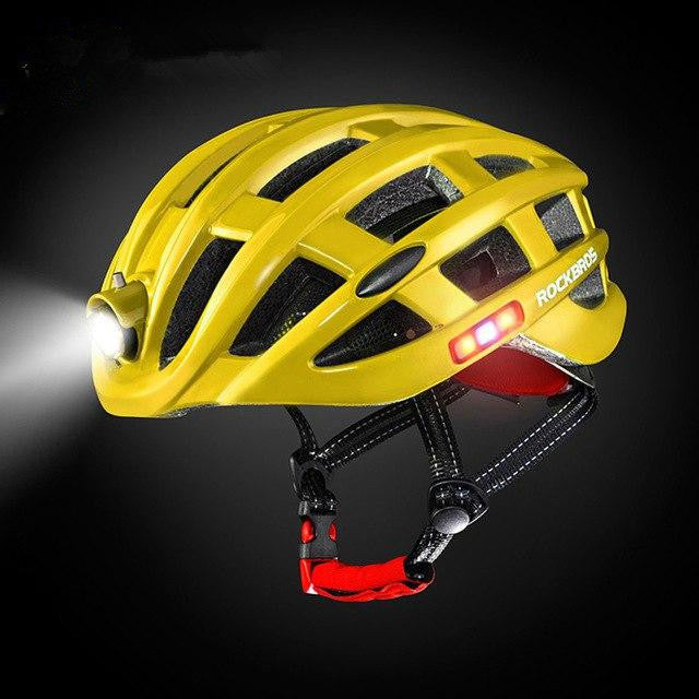 Casque de vélo VTT rechargeable par USB