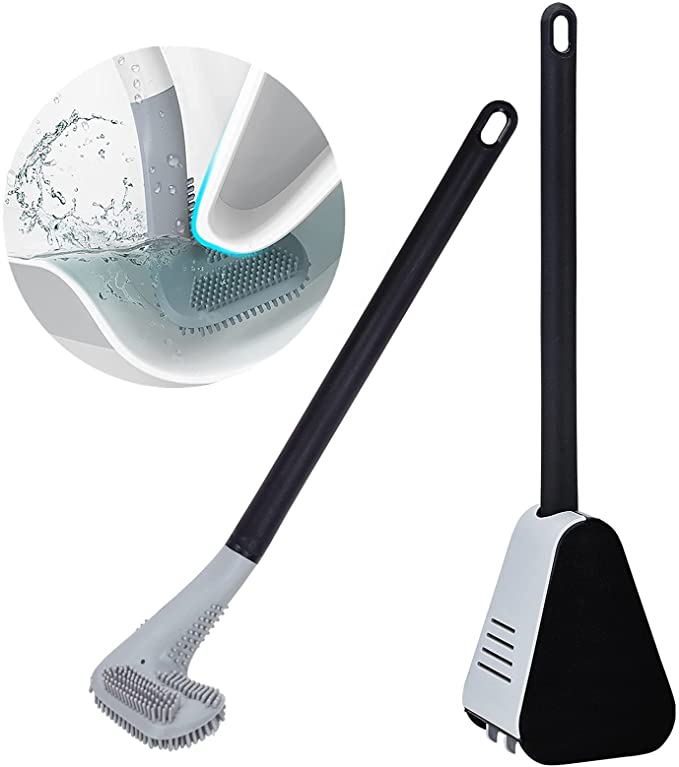 Brosse de toilette de golf flexible