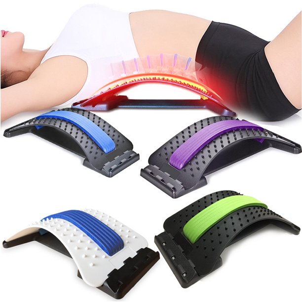 Étireur lombaire ergonomique et masseur de dos