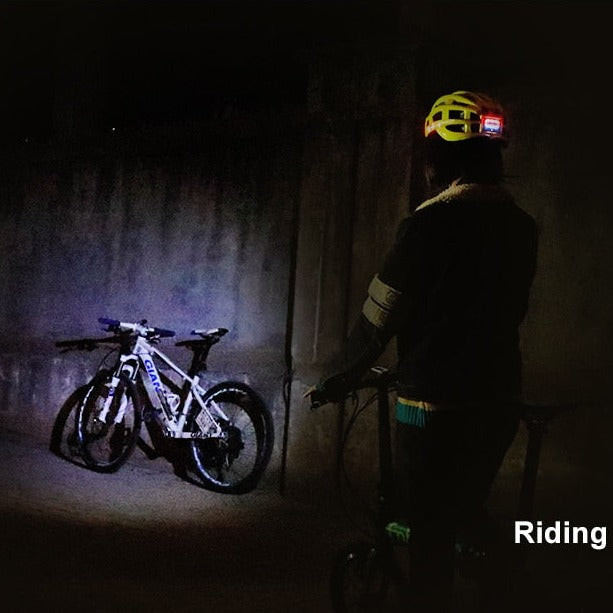 Casque de vélo VTT rechargeable par USB