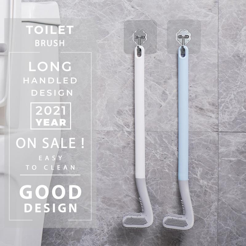 Brosse de toilette de golf flexible