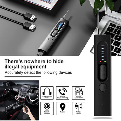 Caméra cachée portable et détecteur GPS