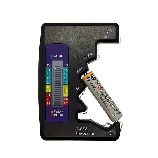 Testeur universel de batterie numérique avec écran LCD