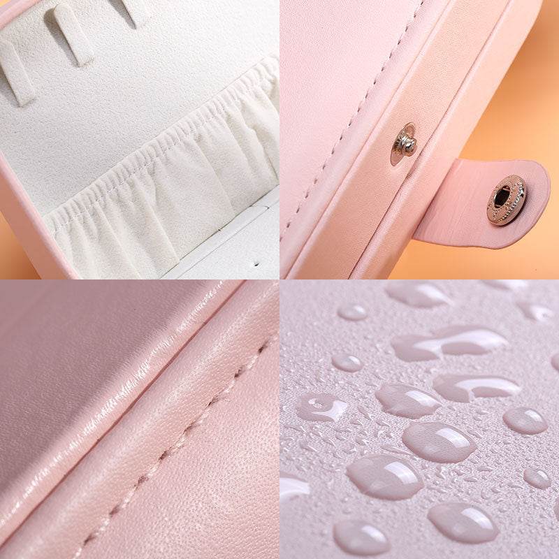 Boîte de rangement pour bijoux à double couche