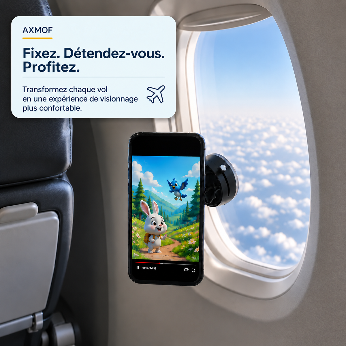 Support téléphone Perch