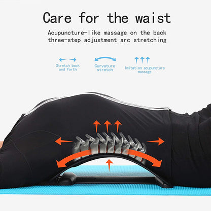 Étireur lombaire ergonomique et masseur de dos
