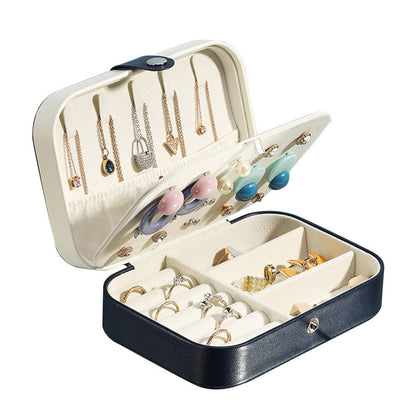 Boîte de rangement pour bijoux à double couche