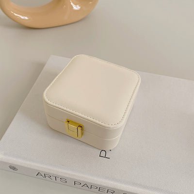 Boîte de rangement portable pour bijoux à grande capacité multi-couches