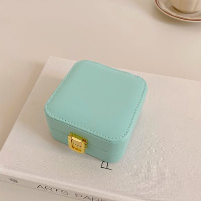 Boîte de rangement portable pour bijoux à grande capacité multi-couches